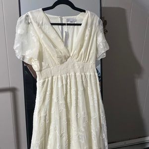 *new with tags* Baltic Born cream maxi dress